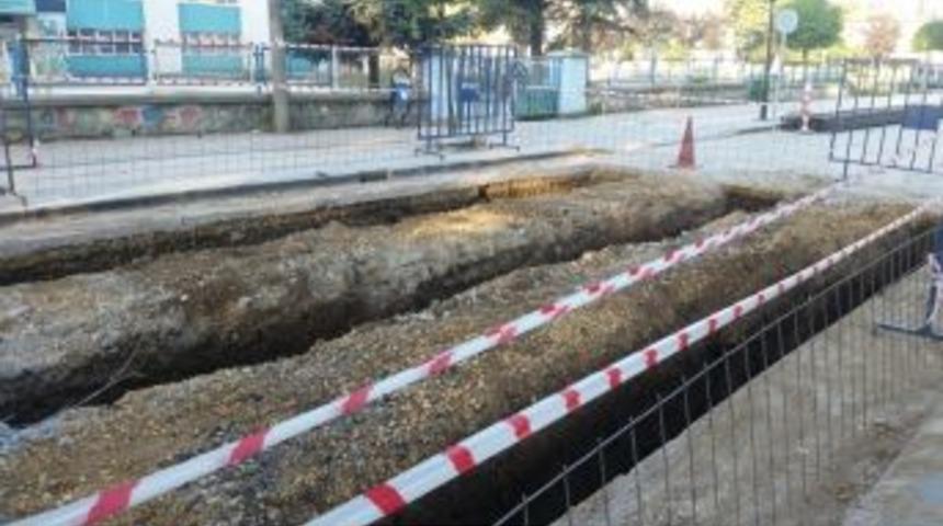 Tramvay İ&ccedil;in İstasyon Yeri Hazırlandı