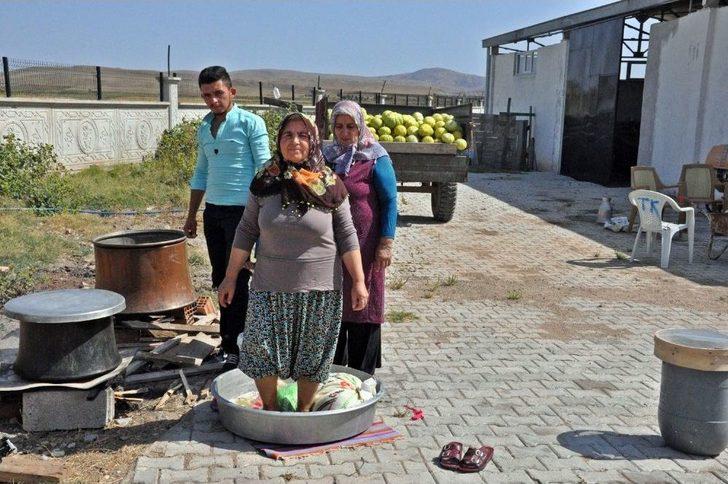 Çorum’da Kavun Pekmezi Yapıldı G4