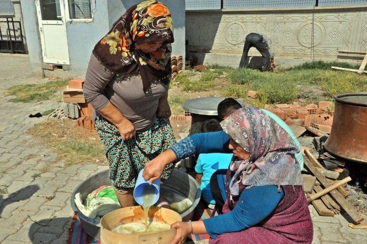 Çorum’da Kavun Pekmezi Yapıldı G5