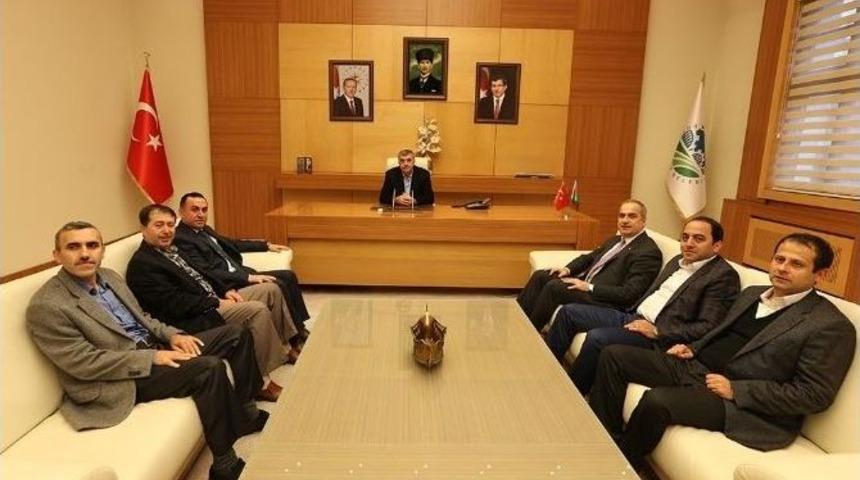 Satso, Başkan To&ccedil;oğlu&rsquo;nu Ziyaret Etti