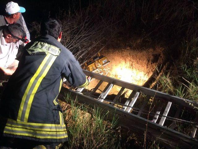 Kuyuya Düşen Koyunun İmdadına İtfaiye Yetişti 1