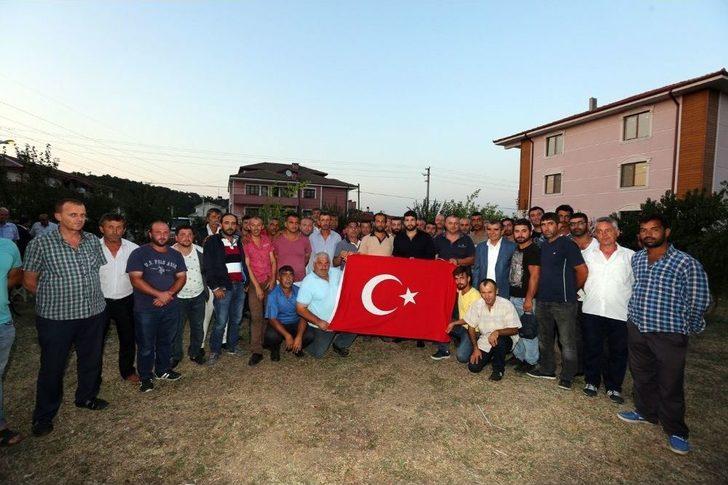 Dünya Şampiyonundan Şehit Babasına Ziyaret G5