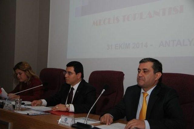 Akdeniz Belediyeler Birliği Meclis Toplantısı Yapıldı