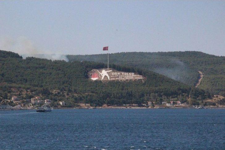 Tarihi Gelibolu Yarımadası’nda Yangın G2