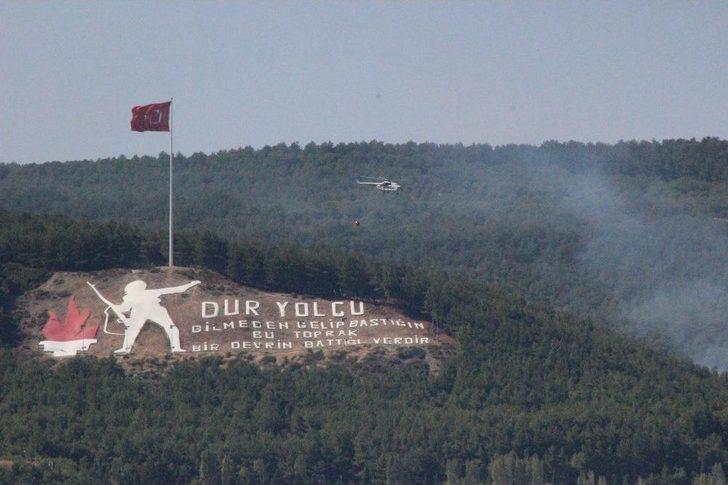 Tarihi Gelibolu Yarımadası’nda Yangın G5