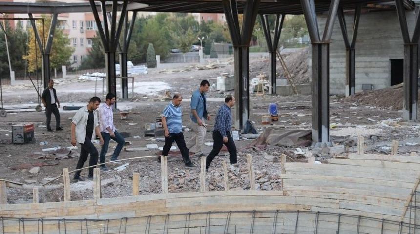 Şanlıurfa&rsquo;da &Ccedil;ocuk Oyun D&uuml;nyası İnşaatı Devam Ediyor