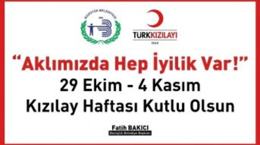 Başkan Bakıcı: &ldquo;kızılay Nerede Mağduriyet Varsa Orada&rdquo;