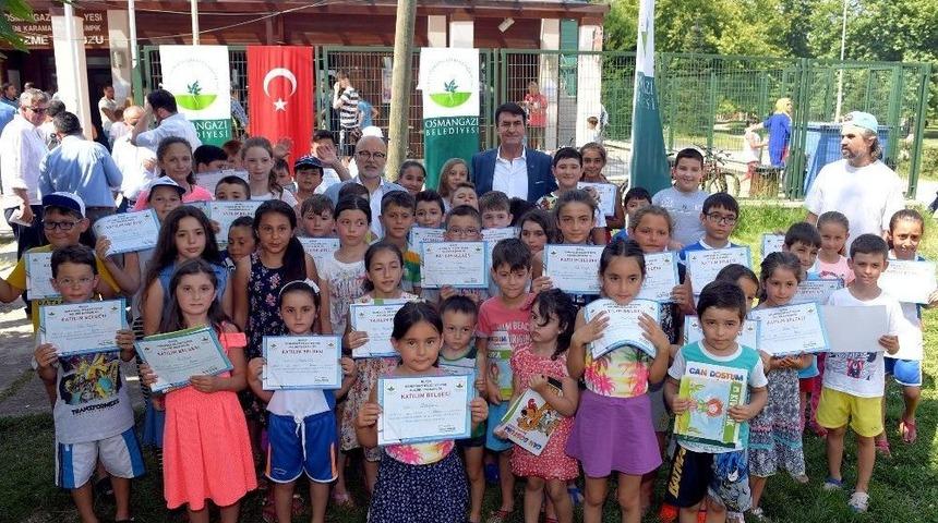 Osmangazi&rsquo;de 7 Bin &Ccedil;ocuk Y&uuml;zme &Ouml;ğrendi