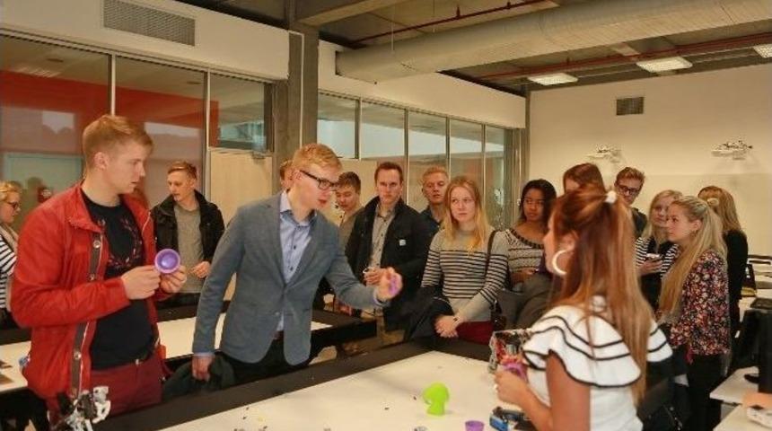 Finlandiyalı &Ouml;ğrenciler Living Lab&rsquo;ı Ziyaret Etti