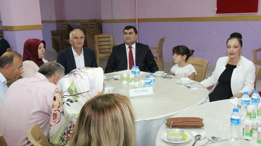 Kaymakam Şahin&rsquo;e Veda Yemeği
