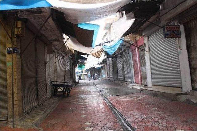 Siirt&rsquo;te Esnaf Kepenk A&ccedil;madı 2