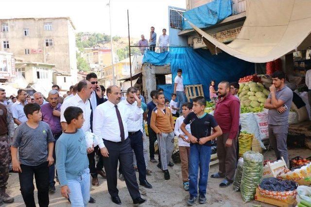 Vali Ustaoğlu, Sokak Sağlıklaştırma Çalışmalarını İnceledi