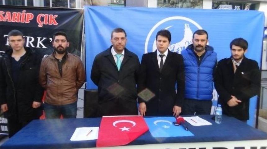 &Uuml;lk&uuml; Ocaklarından 300 Uygur T&uuml;rk&uuml; İ&ccedil;in İmza Kampanyası