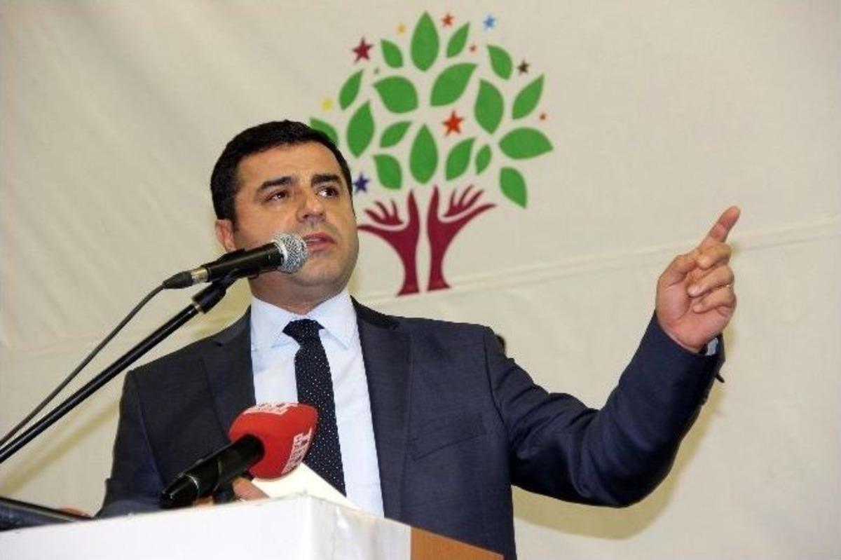 Hdp Eş Genel Başkanı Selahattin Demirtaş Mersin&rsquo;de