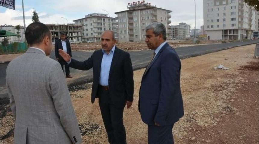 &Ccedil;evre Yoluna Bisiklet Yolu Yapılıyor