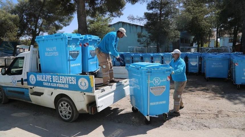 Haliliye Belediyesi &Ccedil;&ouml;p Konteynırlarının Sayısını Arttırdı