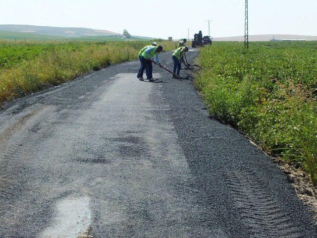 Karak&ouml;pr&uuml; Kırsalında Asfalt &Ccedil;alışmaları S&uuml;r&uuml;yor 2