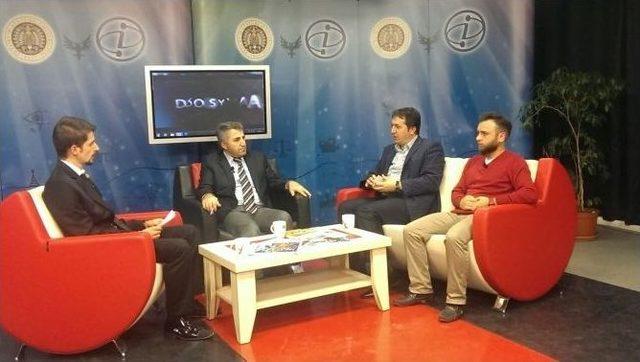 Türkez Atatürk Üniversitesi Tv’ye Konuk Oldu, Ajans Haberciliğini Anlattı