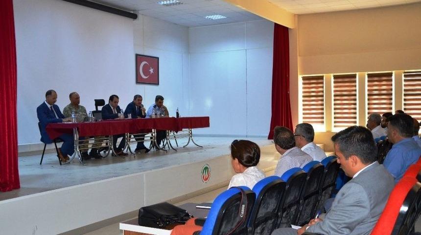 Darende Kaymakamı Zengince İlk Toplantısını Yaptı