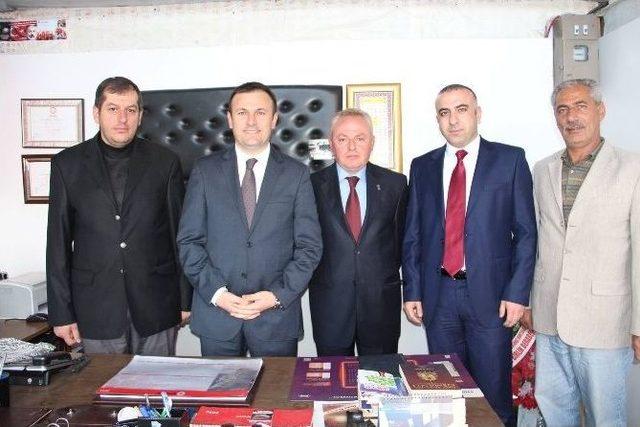 Kaymakam Zengin Esnaf Ziyaretlerini S&uuml;rd&uuml;r&uuml;yor 1