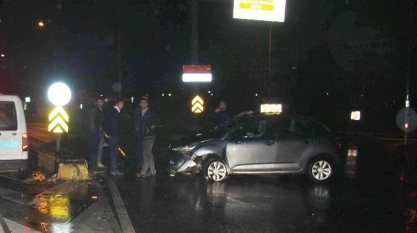 Gaziantep&rsquo;te Trafik Kazası: 1 Yaralı