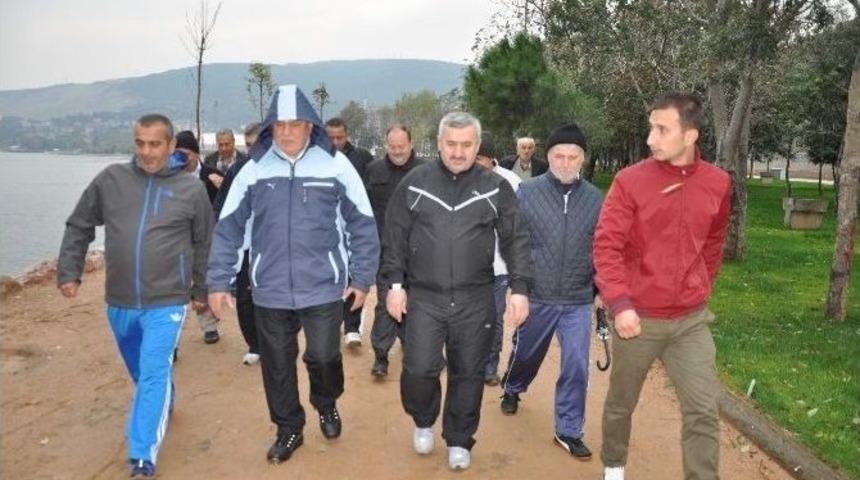 K&ouml;rfezliler Sağlıklı Yaşam Y&uuml;r&uuml;y&uuml;ş&uuml;nde Buluştu