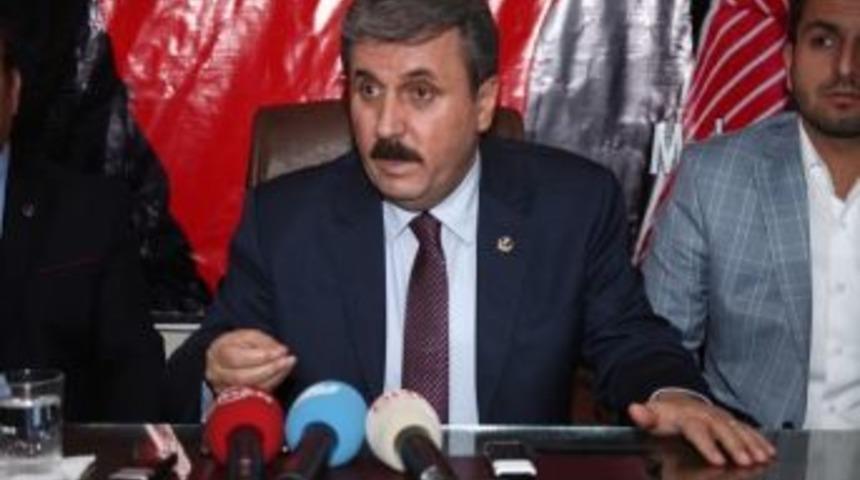 Bbp Genel Başkanı Mustafa Destici: