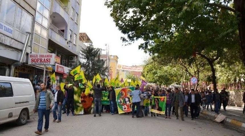 Silvan&rsquo;da Kobani Y&uuml;r&uuml;y&uuml;ş&uuml;