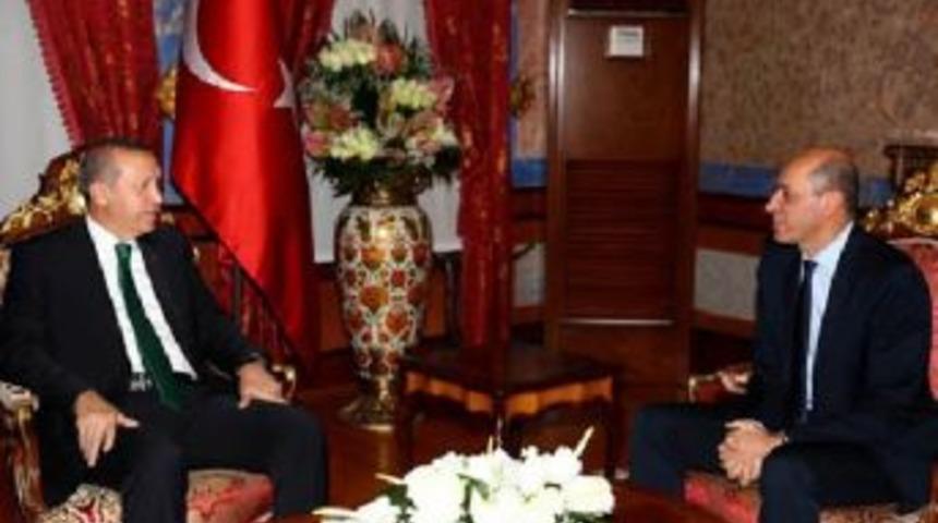 Cumhurbaşkanı Erdoğan, Fıba Avrupa Başkanı Ve Tbf Başkanı Turgay Demirel'i Kabul Etti