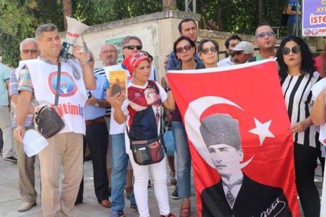 Denizli'de Eğitim-İş'ten Yeni Müfredata Tepki