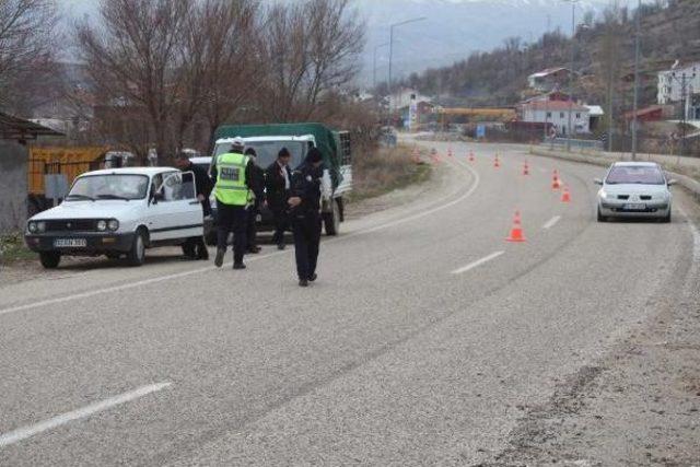 Çelikhan’Da Kar Lastiği Denetimi