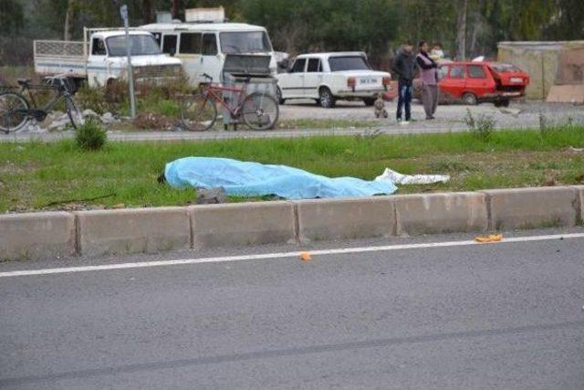 Yolun Karşısına Ge&ccedil;mek İsterken Canından Oldu 1