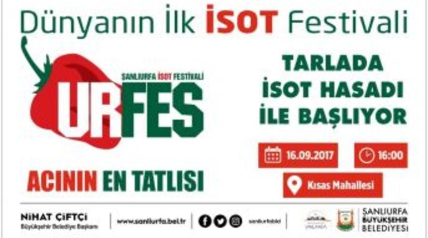 Şanlıurfa&rsquo;da İsot Festivali Başlıyor