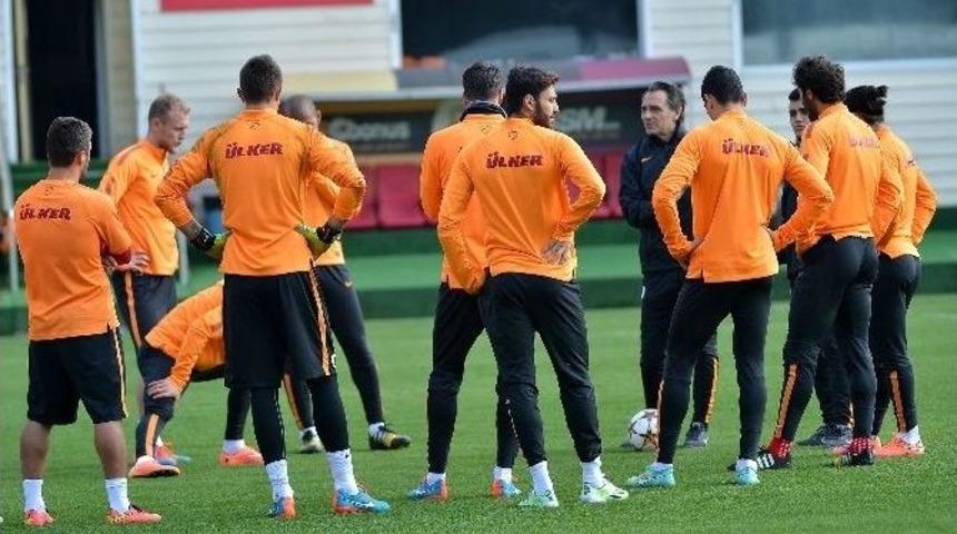 Galatasaray, Dortmund Ma&ccedil;ı Hazırlıklarını S&uuml;rd&uuml;rd&uuml;