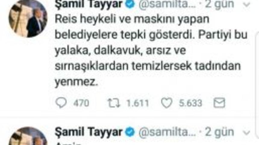 Milletvekili Tayyar&rsquo;dan, Erdoğan Heykeli Yapan Belediyelere Tepki