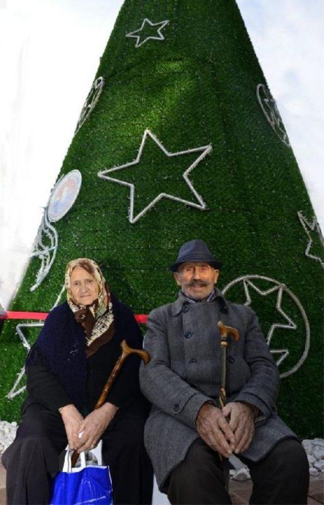 Maltepe Belediye Başkanı İnan&ccedil; &Ouml;nderleriyle Noel Ağacı Dikti 3