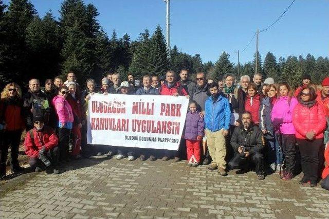 Dağcılardan Teleferik Ve Bungalov Evlere Tepki 2