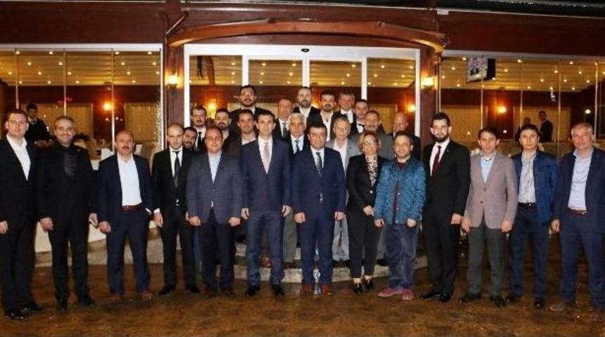 Başkan Taş&ccedil;ı Gen&ccedil; İşadamlarını Ağırladı