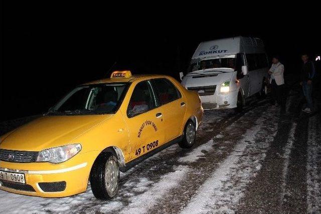 Kar Muş’ta Ulaşımı Aksattı