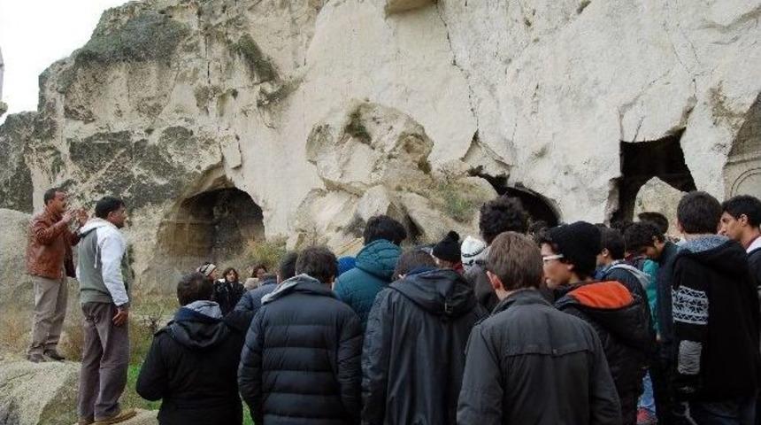 Rıdvan Ege &Ouml;zel Anadolu Lisesi &Ouml;ğrencilerine Jeopark Gezisi