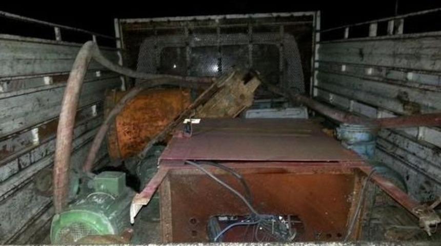 Maden Ocağından Hırsızlığa 3 G&ouml;zaltı