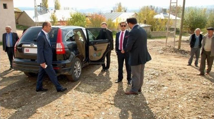 G&ouml;lova Kaymakamı Erat, K&ouml;ylerde İncelemelerde Bulundu