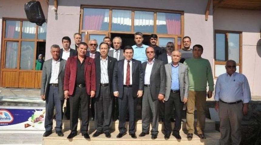 Hakan T&uuml;t&uuml;nc&uuml; Y&ouml;r&uuml;klerle Buluştu