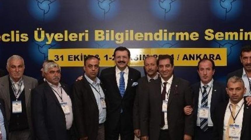 Malatya Heyeti, Tobb&rsquo;de Bilgilendirme Seminerine Katıldı