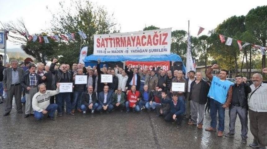 Emekli İş&ccedil;ilerden Direnişe Destek