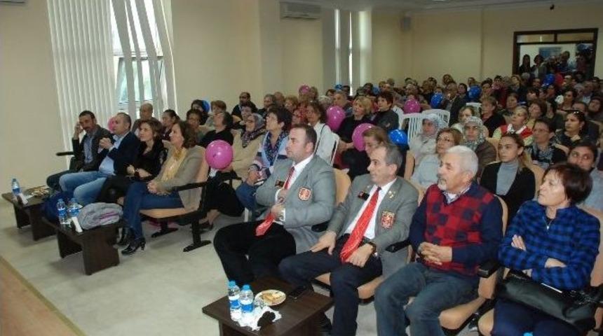 Didim’de Rotaryenler Meme Kanseri Semineri Düzenledi