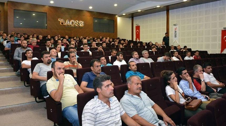 Sanayi &Ccedil;alışanlarına Yangın &Ouml;nleme Ve S&ouml;nd&uuml;rme Eğitimi