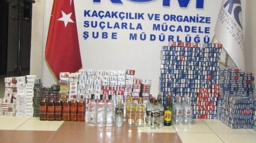 Depoda 4 Bin 544 Paket Ka&ccedil;ak Sigara Ele Ge&ccedil;ti