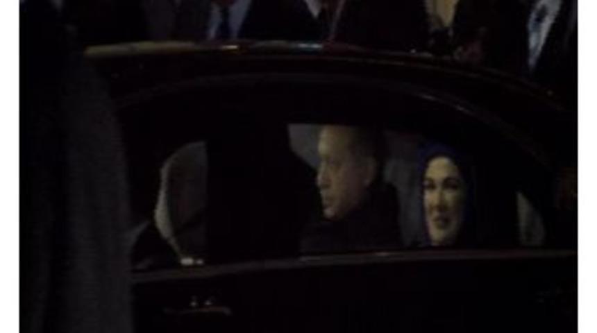 Cumhurbaşkanı Erdoğan D&uuml;ğ&uuml;ne Katıldı