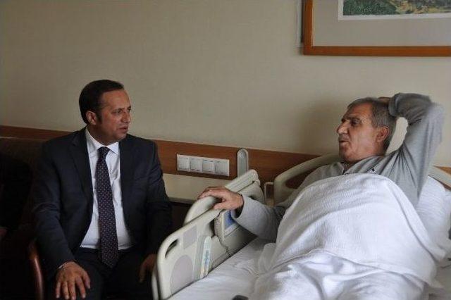 Başkan Toltar’dan Hasta Ziyareti 1